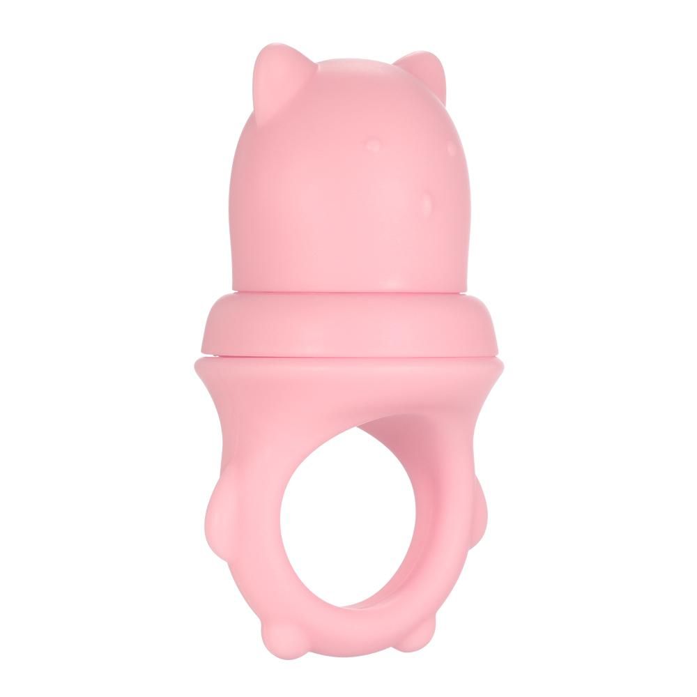 Baby Food Feeder Fruit Feeder Pacifiers for Teething Relief with S/M/L 3 Size Silicone Pacifiers for Infants, Pack of 2pcs