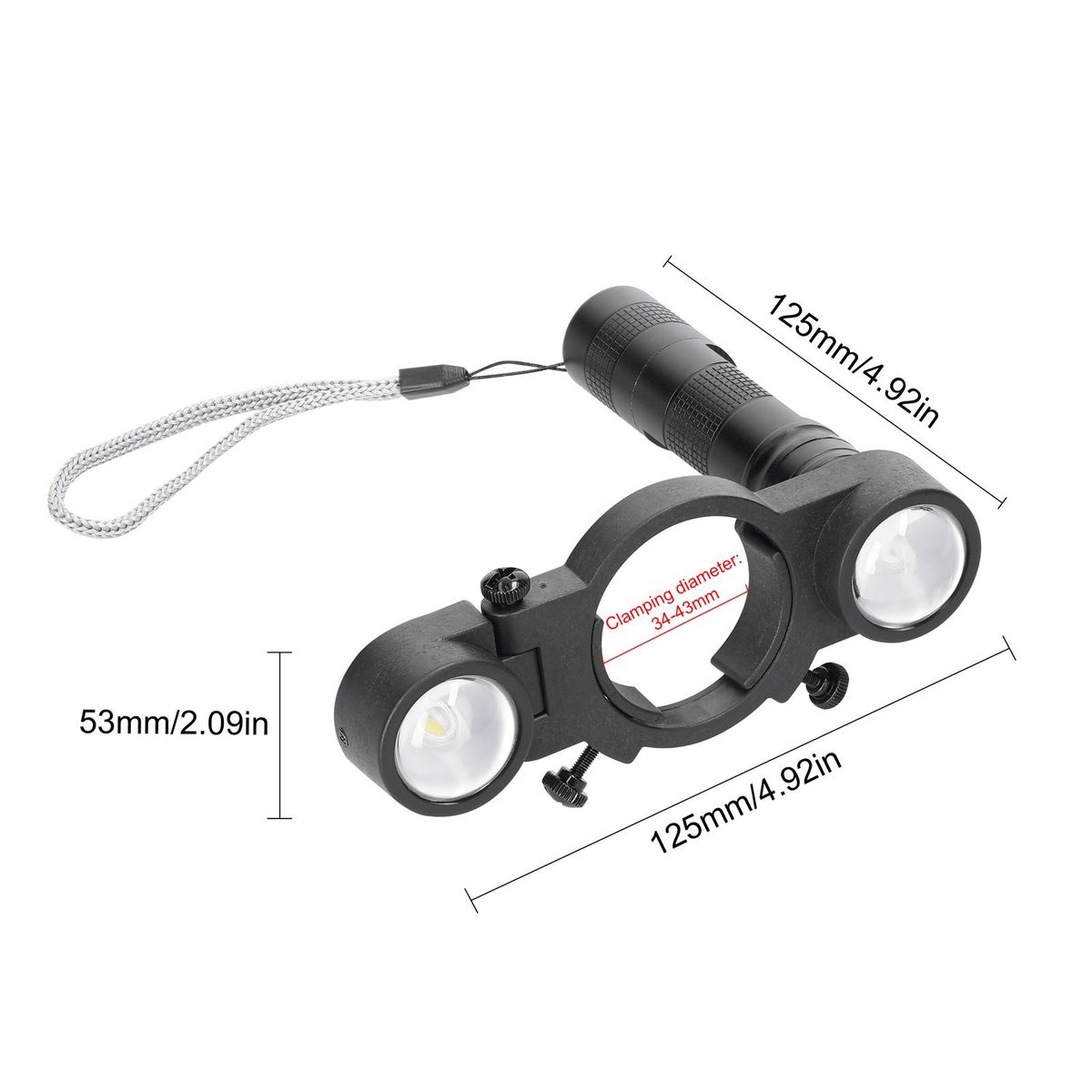 Spraying Machine Lighting Airbrush Light Universal Sprayer Light Aadjustable Rechargeable Fill-in Light for Sprayer