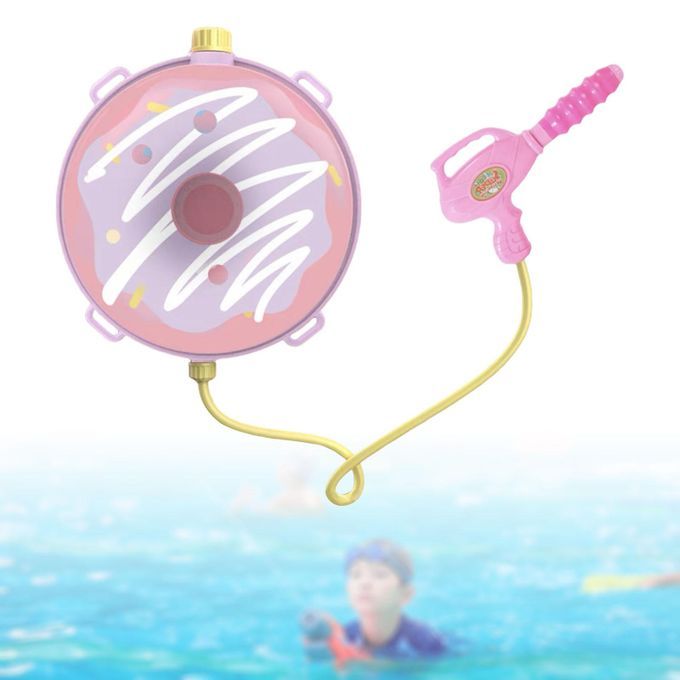 Water Gun Toys 1200ml Water Fight Toy For Swimming Purple Sweet Potato