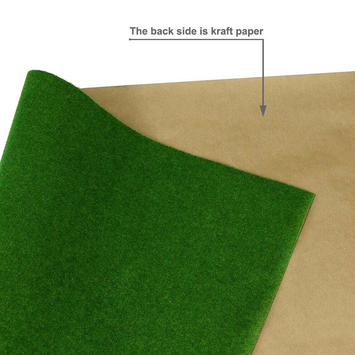 6 Colors 0.5x1m Grass Mat Lawn Carpet Architectural Layout Sand Table Tools Withered Green 50x100cm