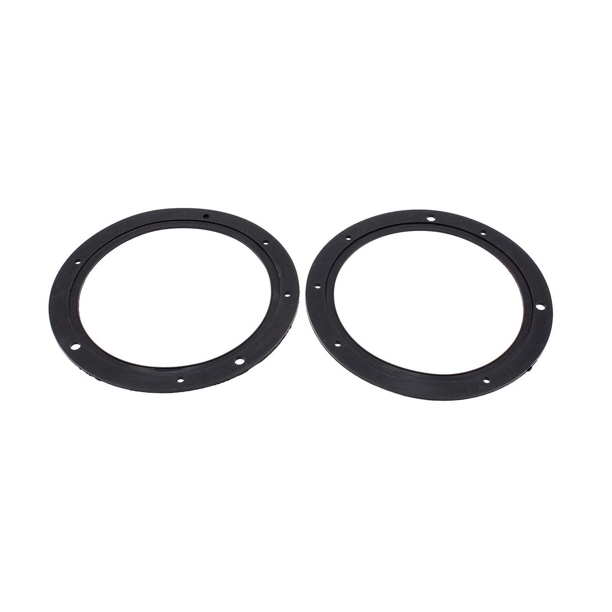 7inch Headlight Plastic Back Bowls Buckets Headlamp Shade 2pcs