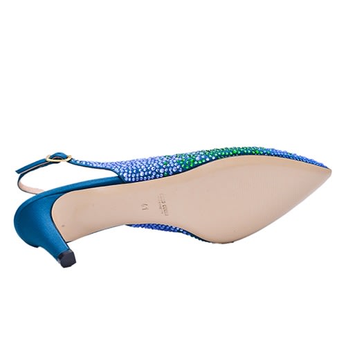 Shoe & Bag - Teal Green