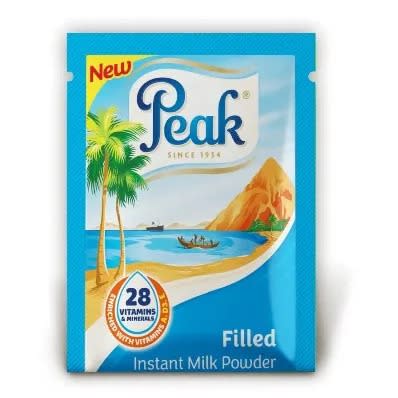 Filled Powdered Sachet Milk - 12g X210 - 1 Carton