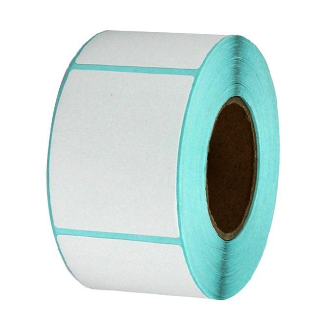 Blank White Label Thermal Adhensive Sticker For