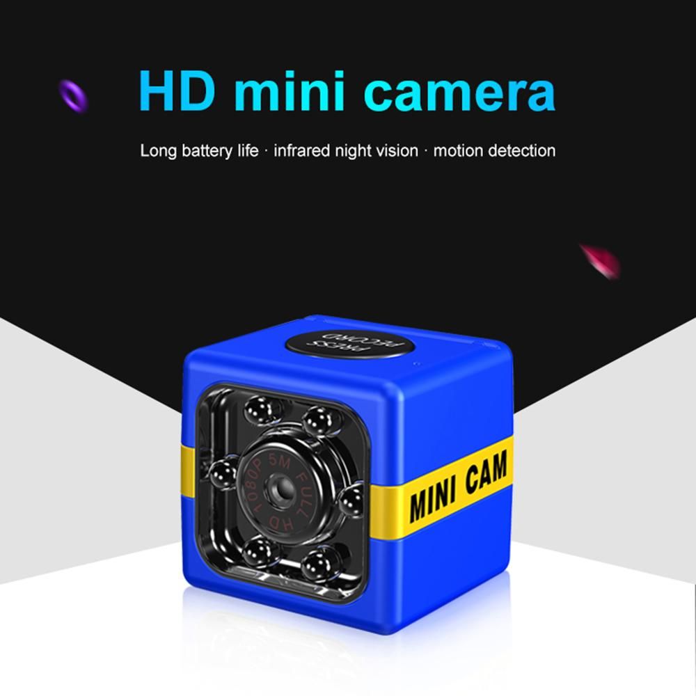 Mini Camera  Full HD 1080P Security Camera Portable Small Home Cam with Night Vision and Motion Detection for Indoor and Outdoor, Sports