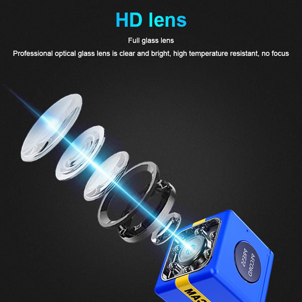 Mini Camera  Full HD 1080P Security Camera Portable Small Home Cam with Night Vision and Motion Detection for Indoor and Outdoor, Sports