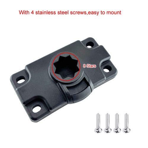 Inflatable Kayak Rod Holder Mount Base Boat Marine Sea