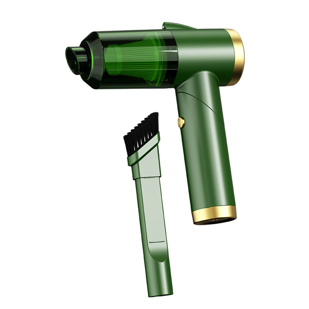 Wireless Car Vacuum Cleaner USB Charging 9000Pa-Green