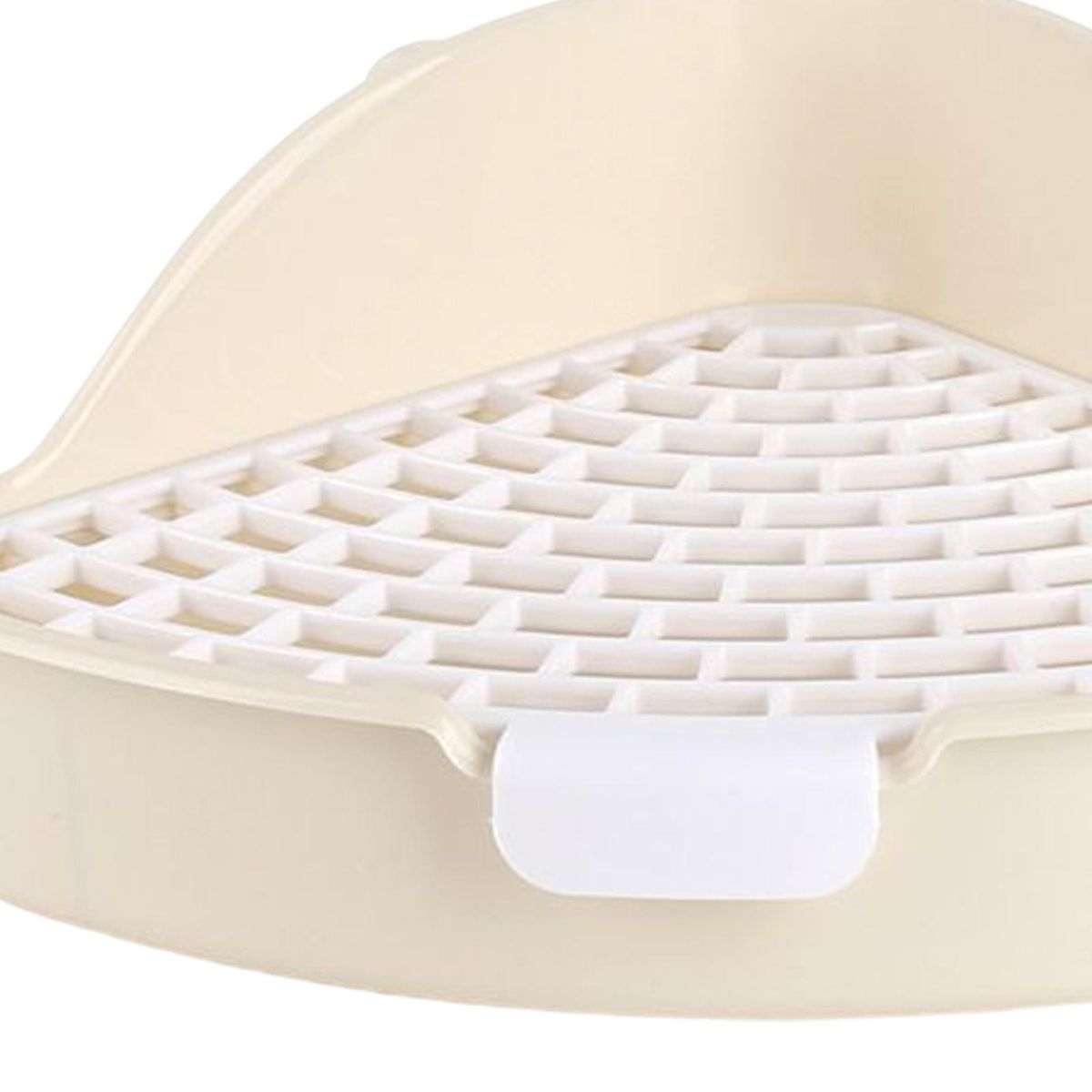 Rabbit Litter Box Toilet Pet Pan Trainer For Bunny Ferret Cage White