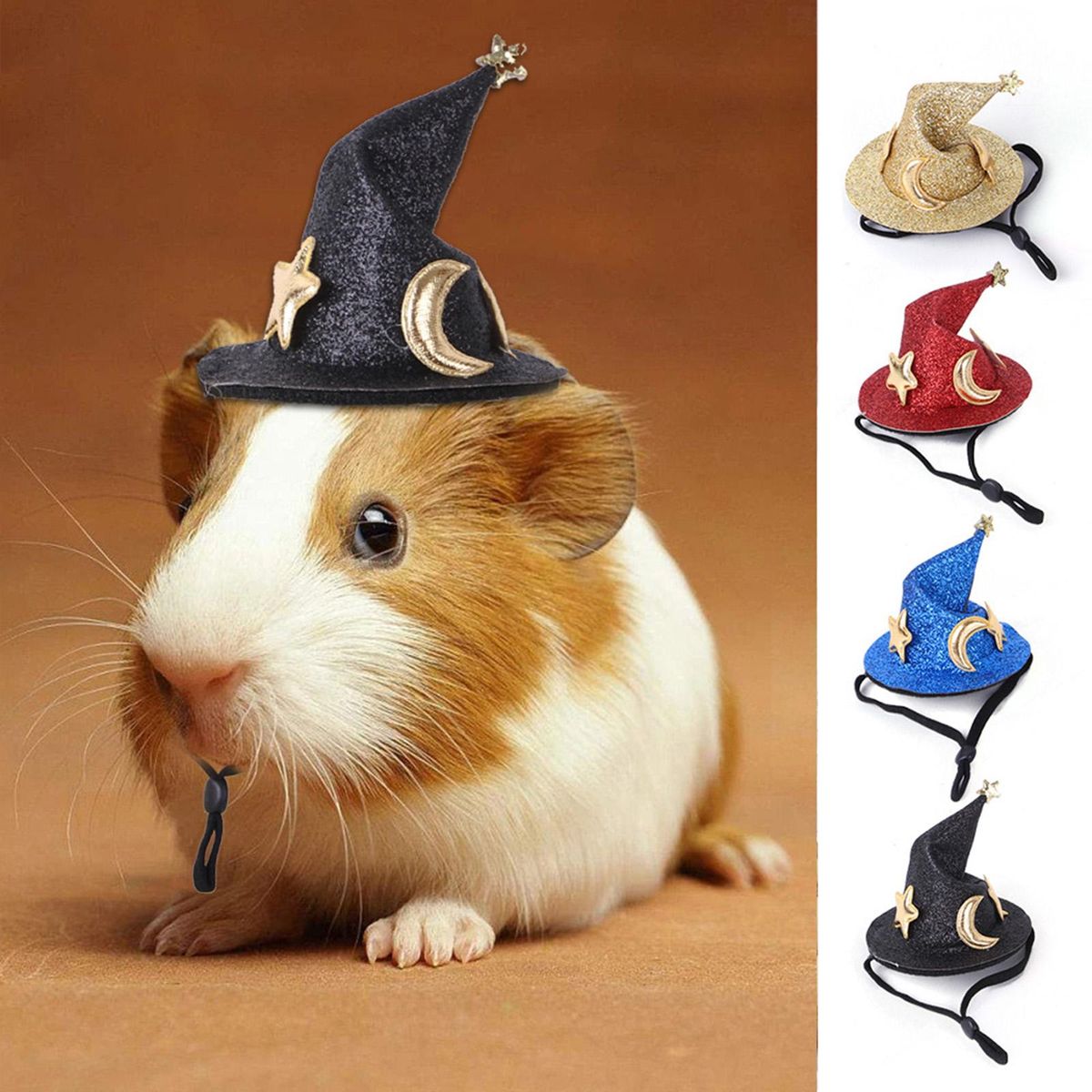 Pet Hats Funny  Headwear Plush Headgear With Red
