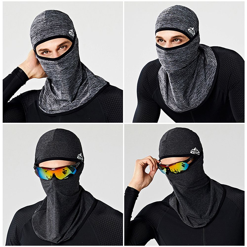 Cycling Face Mask UPF50+ Helmet Liner Balaclava Cooling Ice