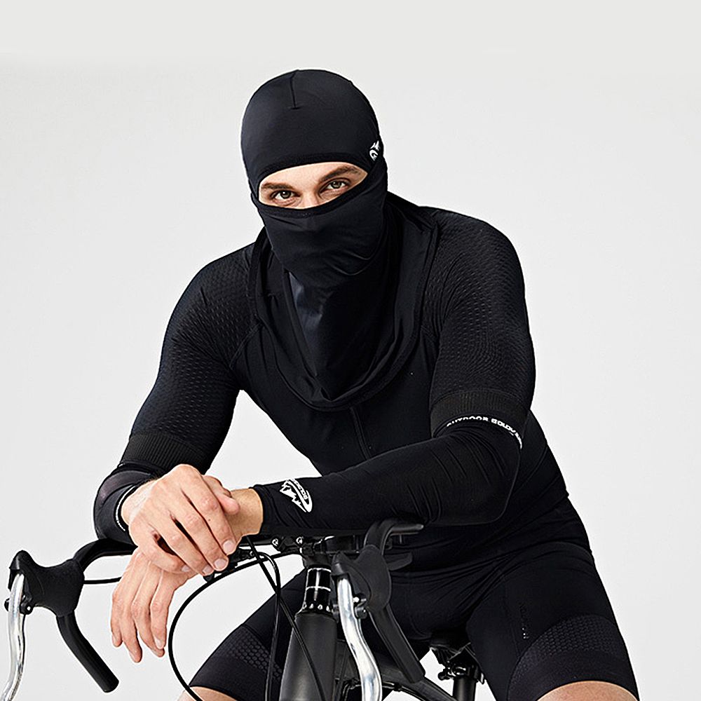 Cycling Face Mask UPF50+ Helmet Liner Balaclava Cooling Ice