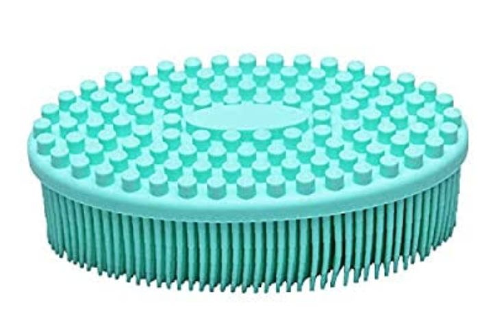 Exfoliating Silicone Body Scrubber  (Green)