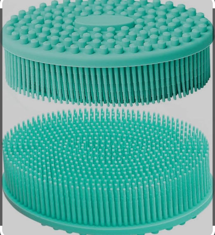 Exfoliating Silicone Body Scrubber  (Green)