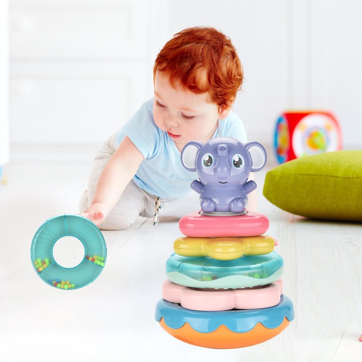 Puzzle Toy for Babies Melody Stack Learn Music Tumbler for Babies