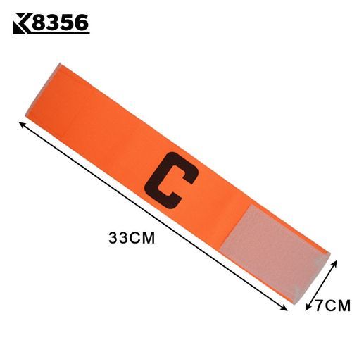 Spandex C Word Soccer Captain Armband Outdoor Team Sports Soccer Fan Supplies Football Game Training Supplies 1Pcs(Red)
