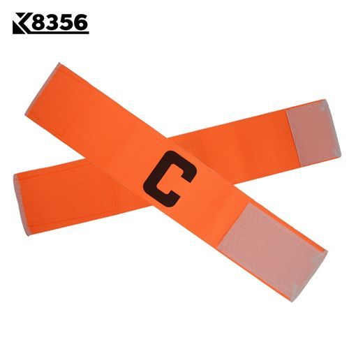 Spandex C Word Soccer Captain Armband Outdoor Team Sports Soccer Fan Supplies Football Game Training Supplies 1Pcs(Red)