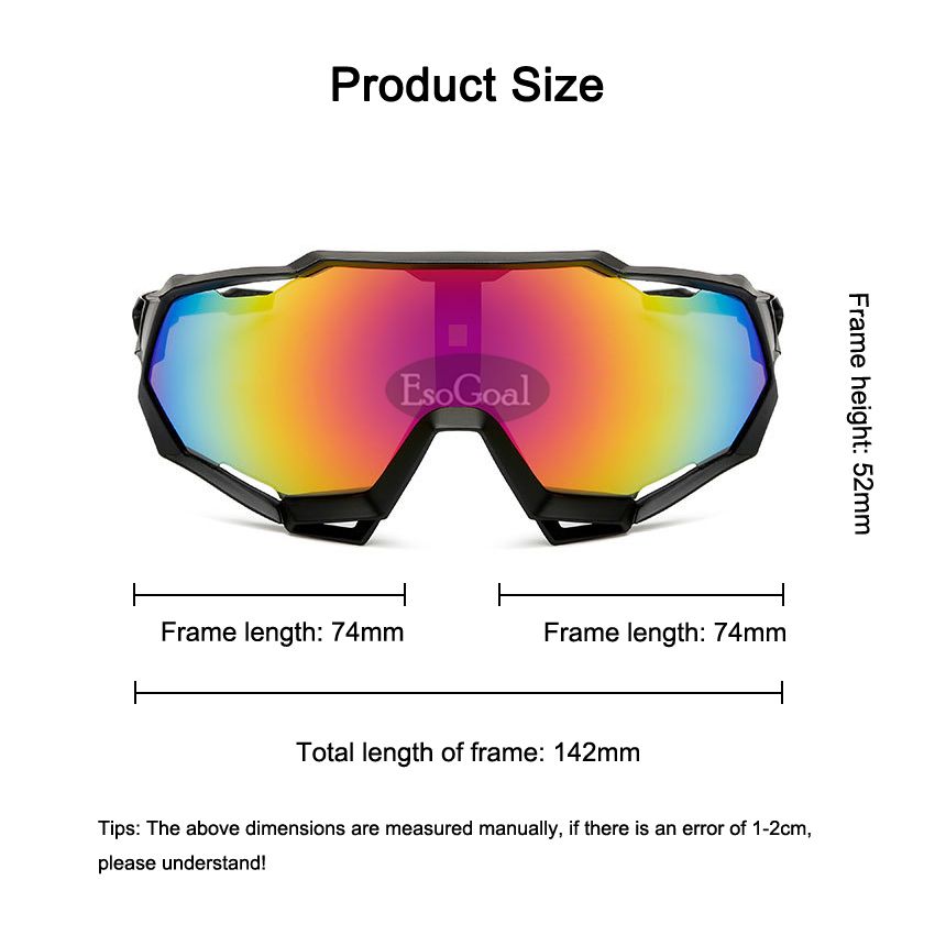 EsoGoal Sports Cycling Sunglasses Ultra Light Glasses