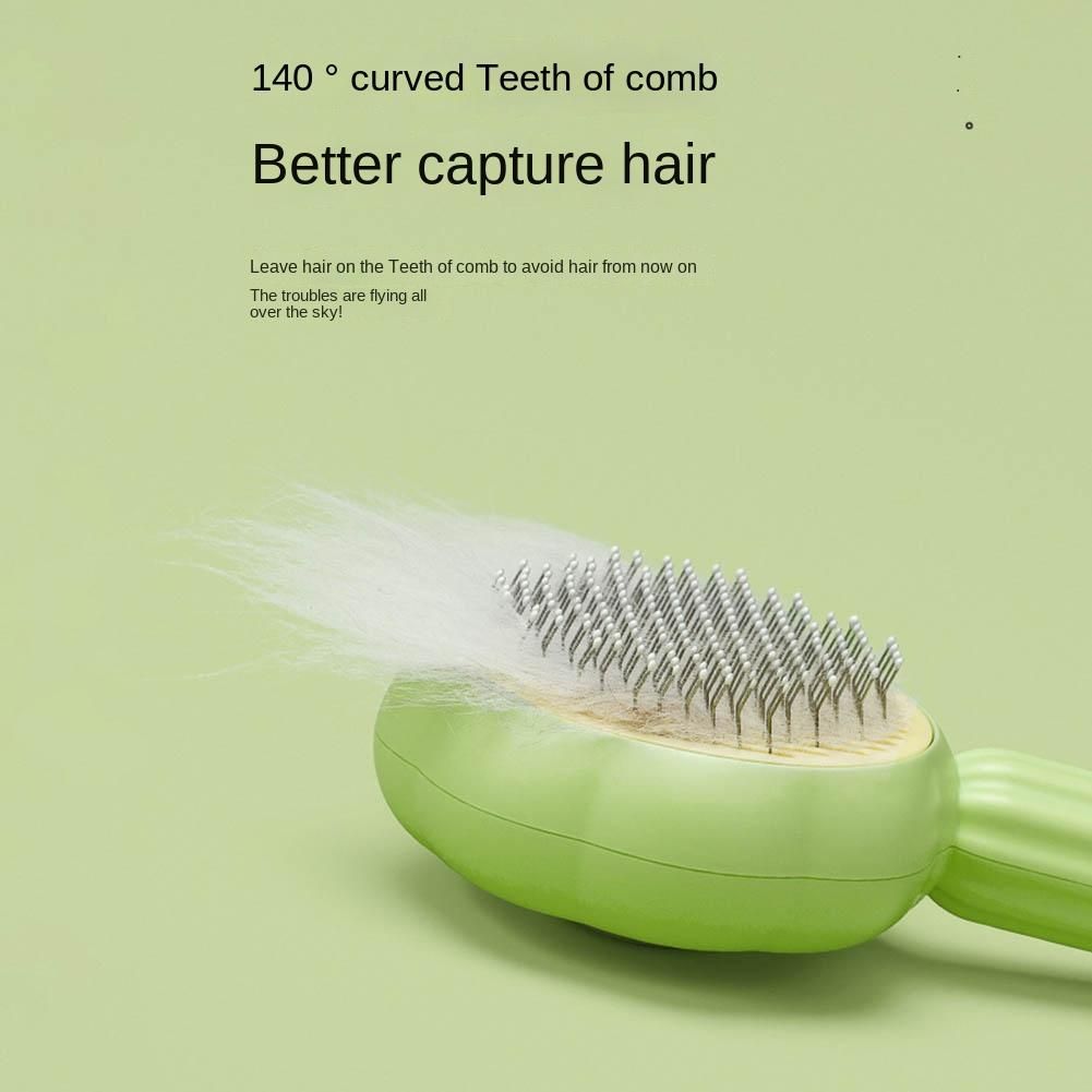 Pet Brush Self Cleaning Slicker Brush for Shedding Dog