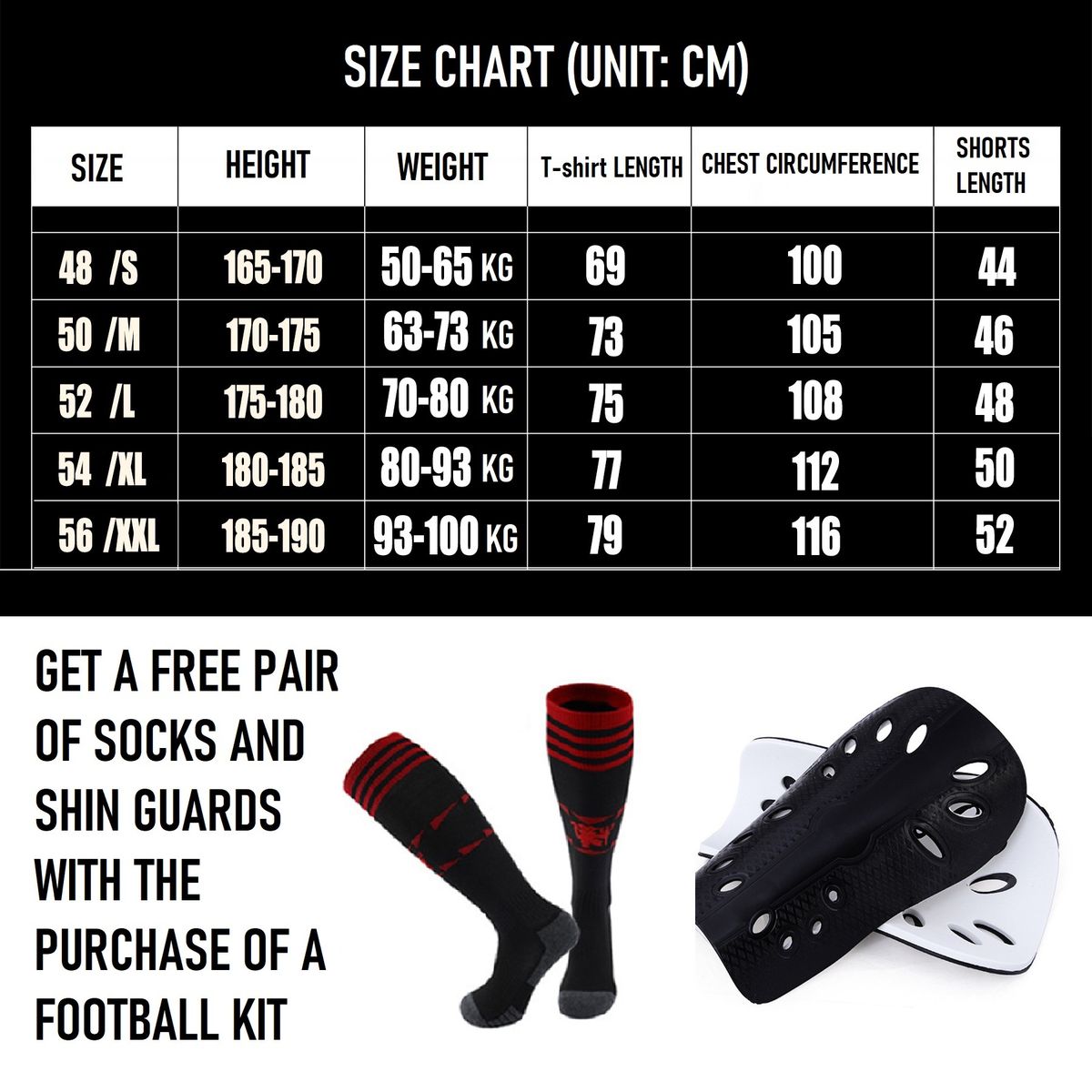 Cristiano Ronaldo Jersey, Man United Football Jersey Set
