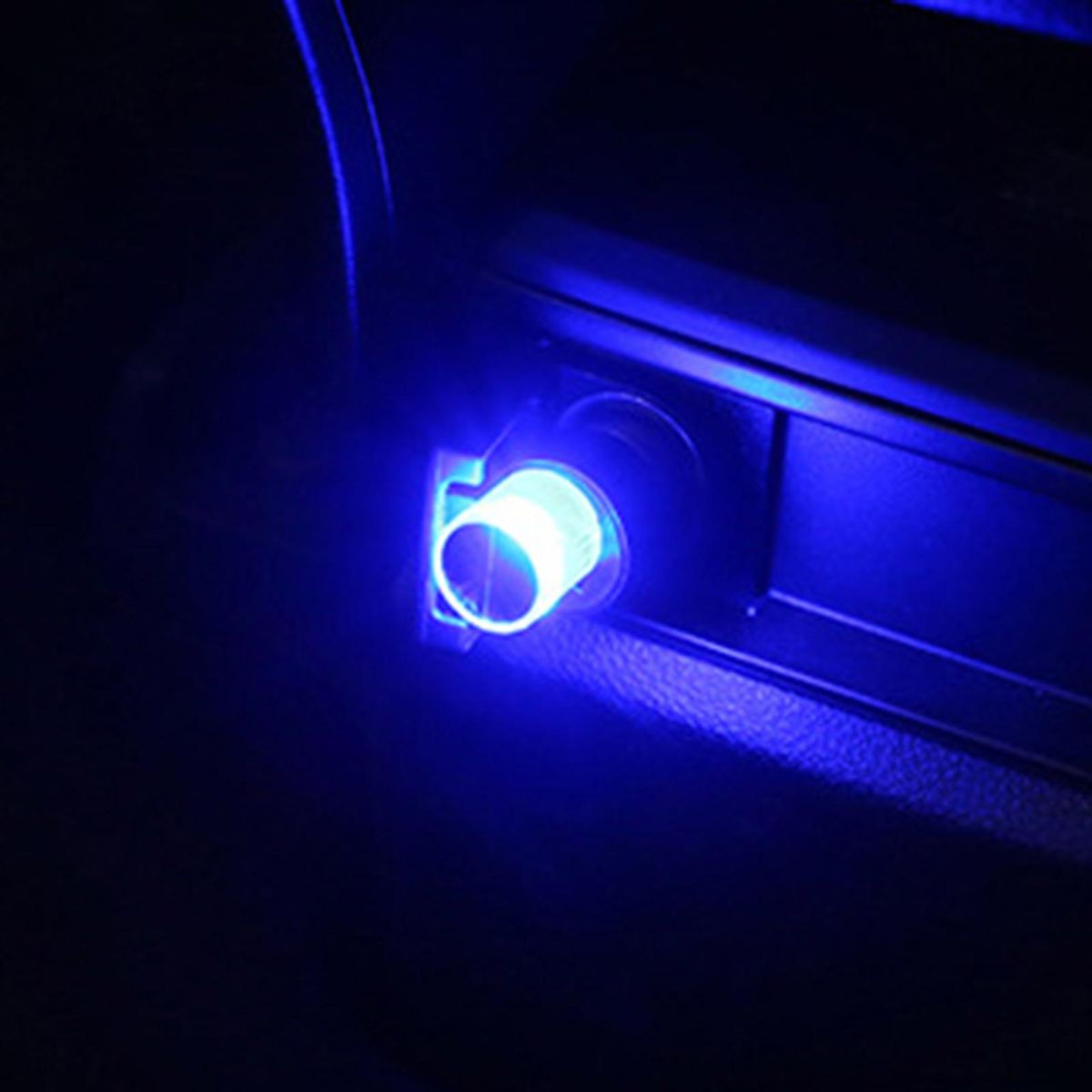 Mini Usb Light Mini Usb Car Lamp Portable Led Atmosphere for Emergency Dark Blue