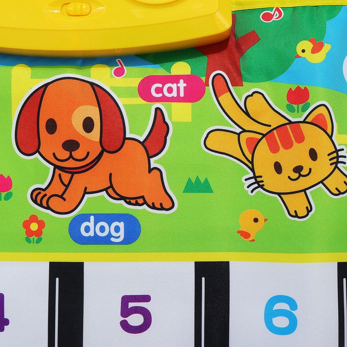 5 Music Modes Kids Touch Animal Piano Toy Singing Game Crawling Mat Blanket Rug