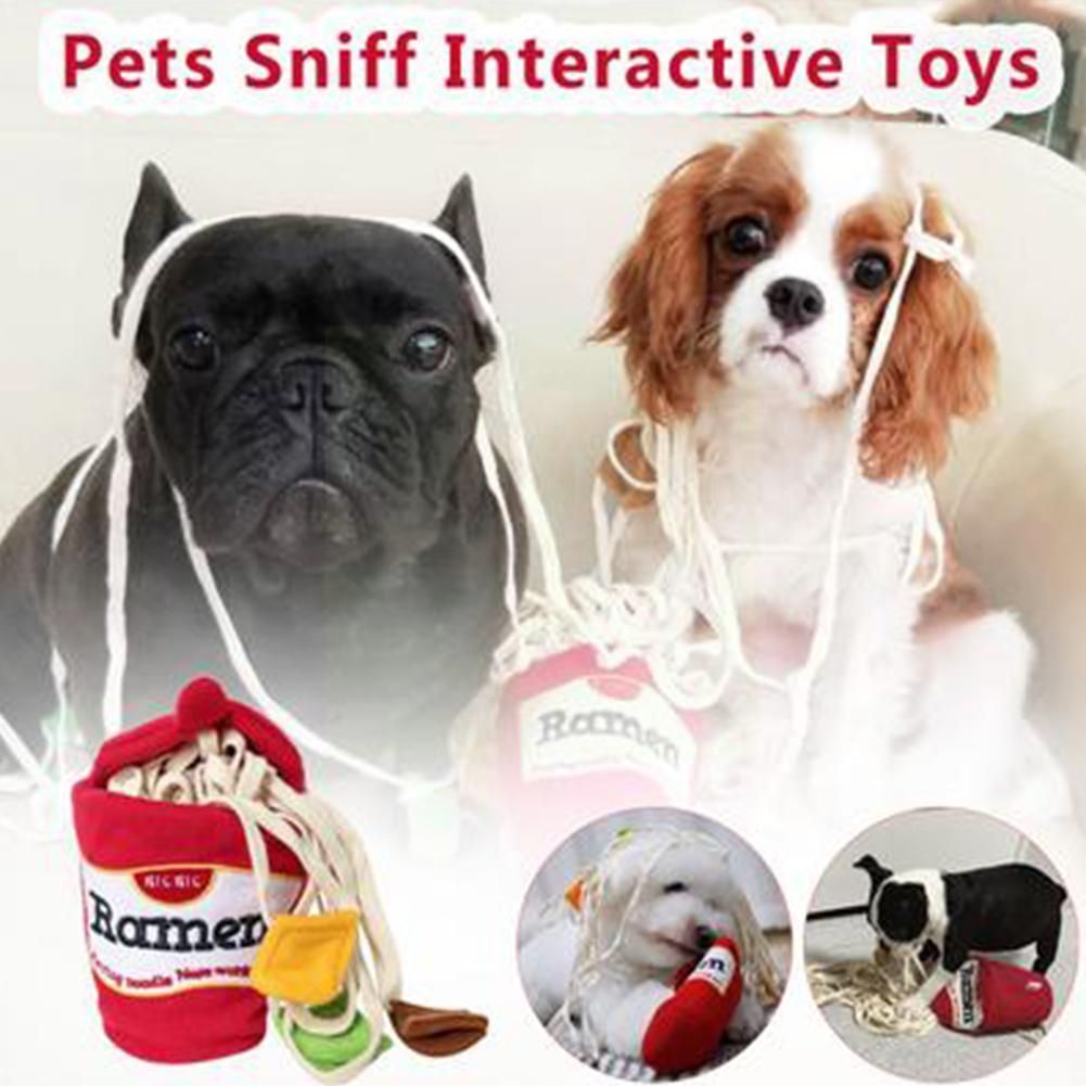 Interactive Ramen Dog Toy Nose Job Noodle Cup Food Toy Toy Medium Dispenser Scent Hide Small Dog K2l6-A