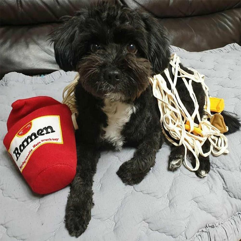 Interactive Ramen Dog Toy Nose Job Noodle Cup Food Toy Toy Medium Dispenser Scent Hide Small Dog K2l6-A