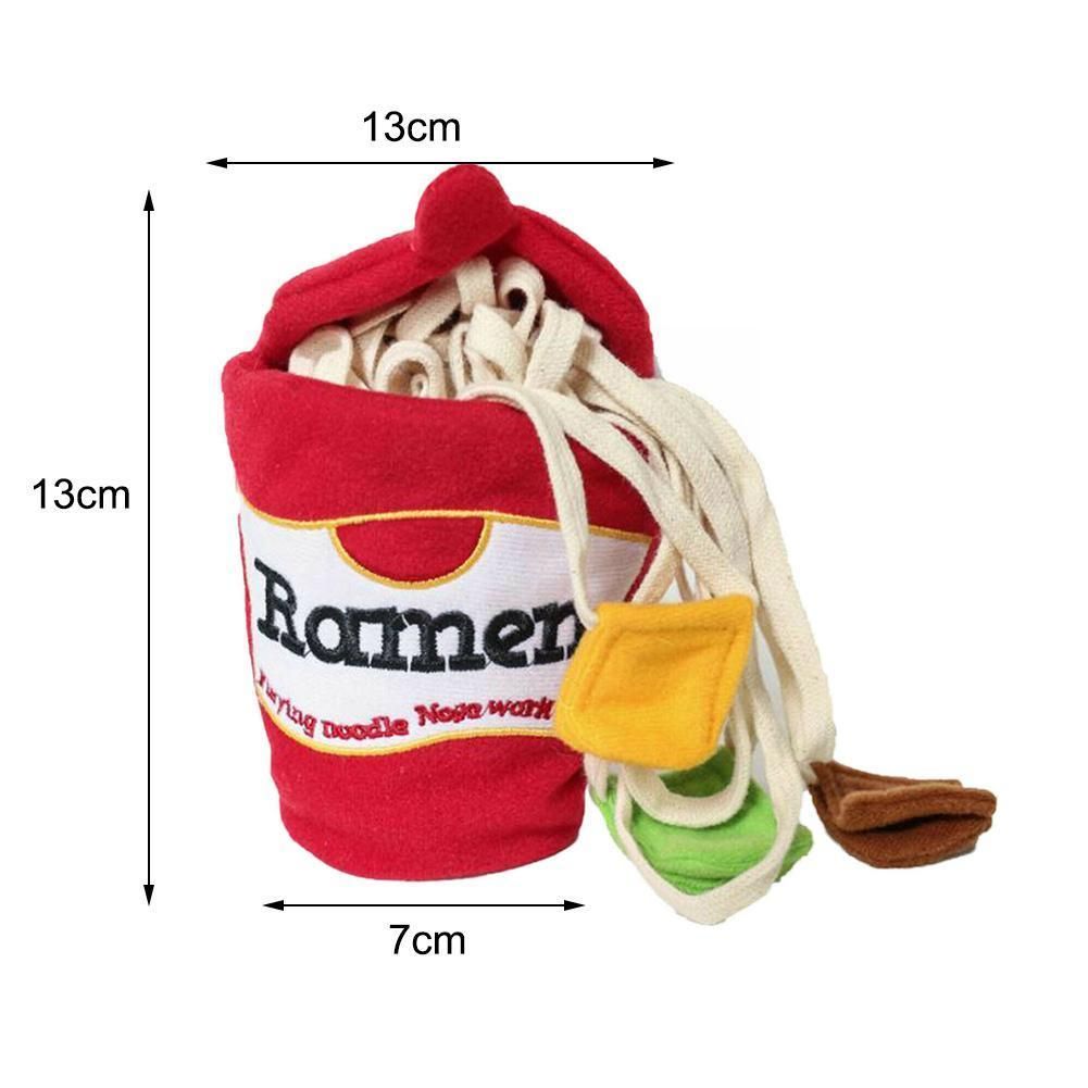 Interactive Ramen Dog Toy Nose Job Noodle Cup Food Toy Toy Medium Dispenser Scent Hide Small Dog K2l6-A