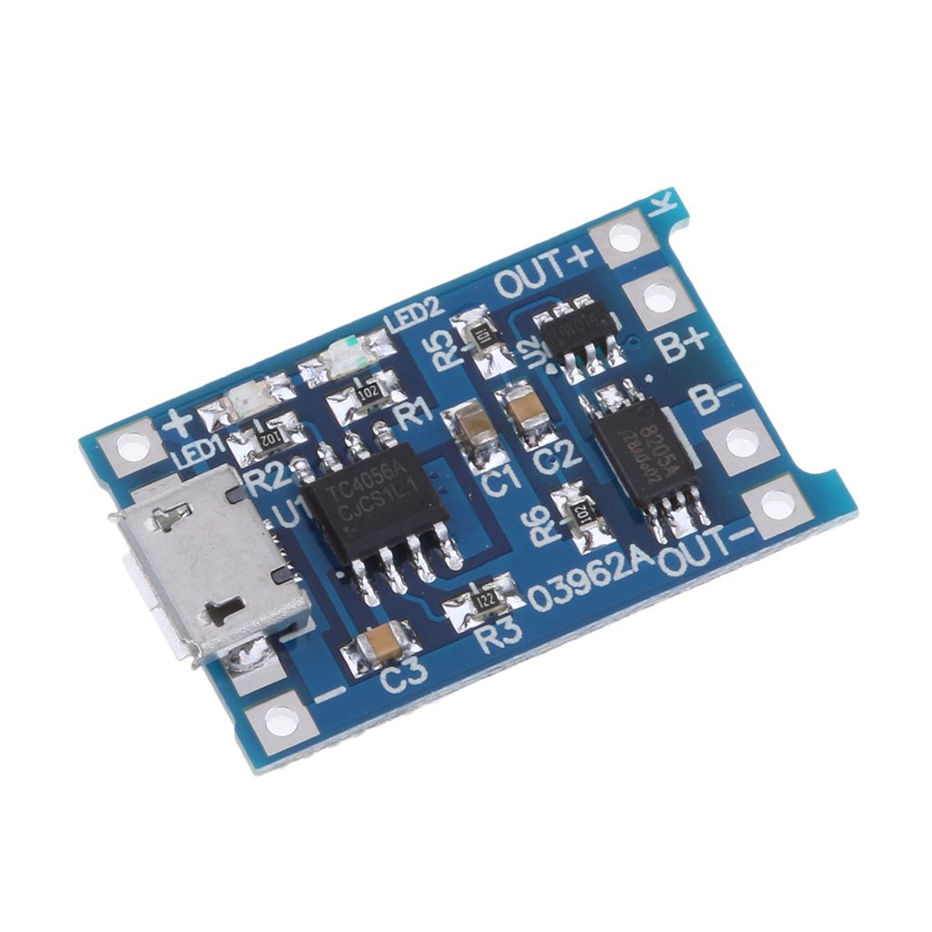 5V1A Charger Module Board For Lithium 18650 Battery Micro USB