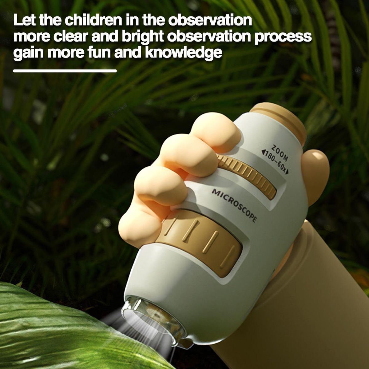 Kids Educational Microscope Portable Handheld Mini Microscope for Kids
