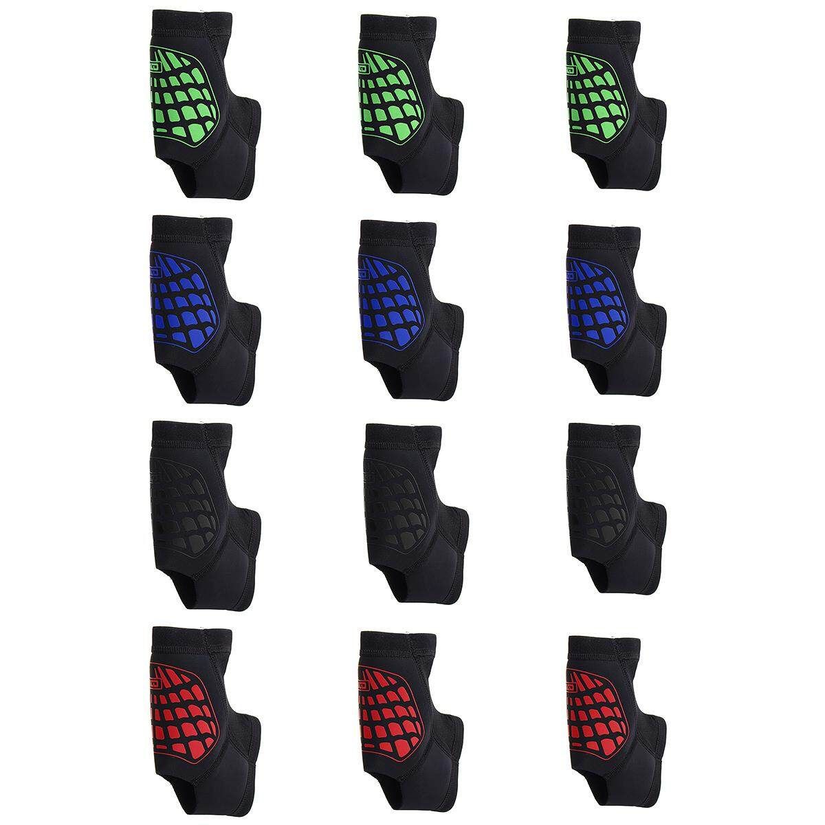 Single Basketball Running Ankle Sheath Movement Nursing Health Protectors Black Red L Black Red L
