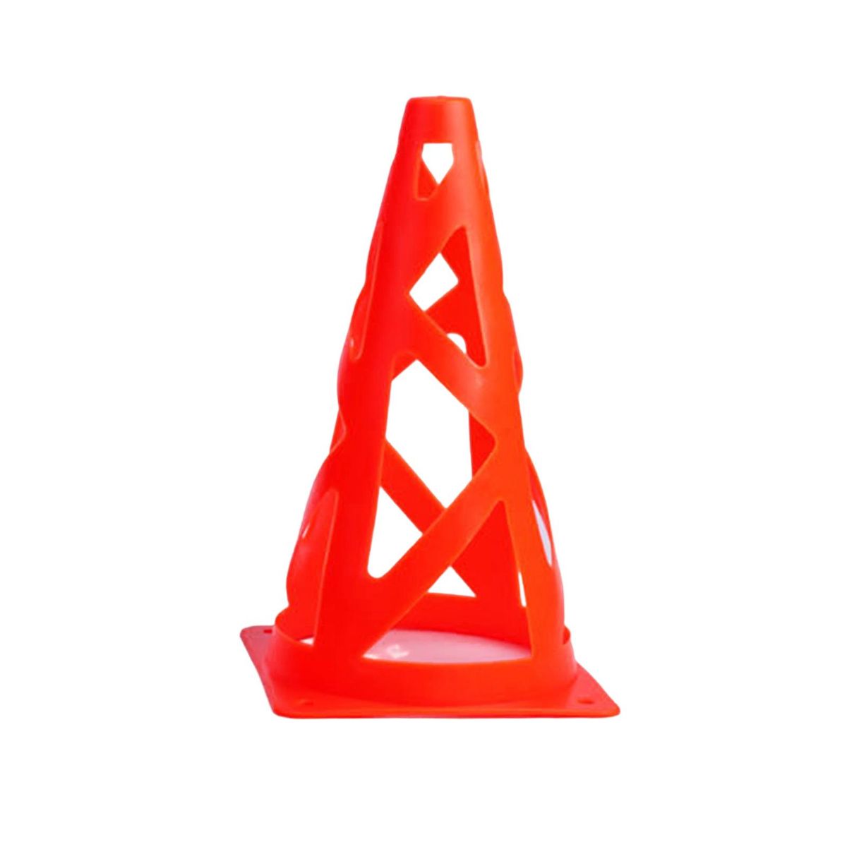 Training Cone Smooth Edge 23cm Soccer Barrier Cone Red
