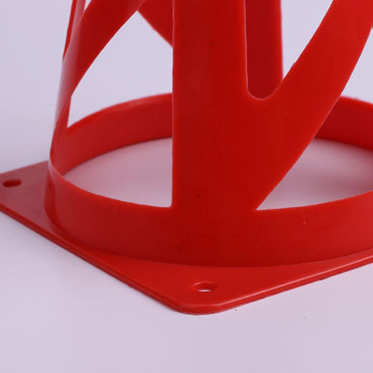 Training Cone Smooth Edge 23cm Soccer Barrier Cone Red