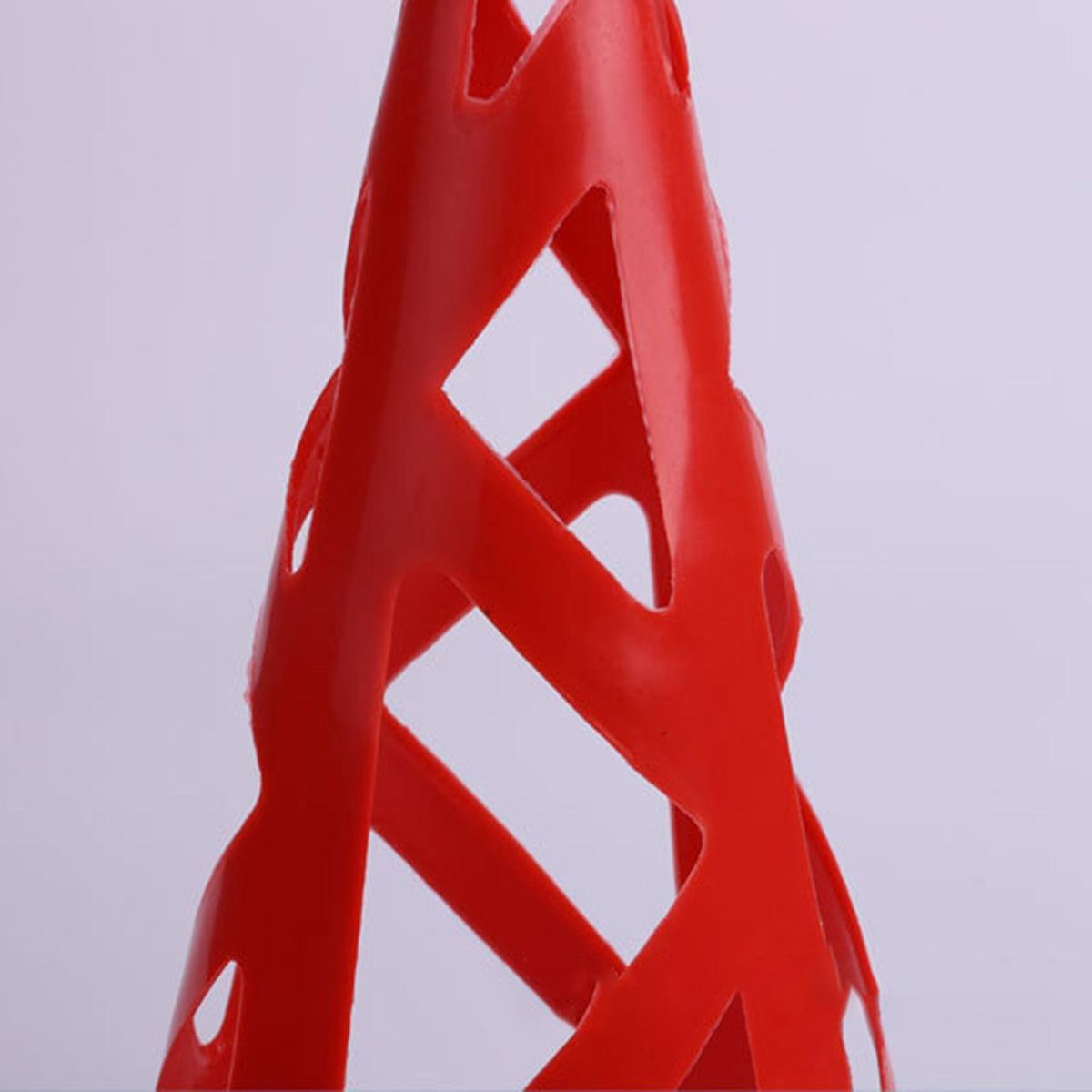 Training Cone Smooth Edge 23cm Soccer Barrier Cone Red