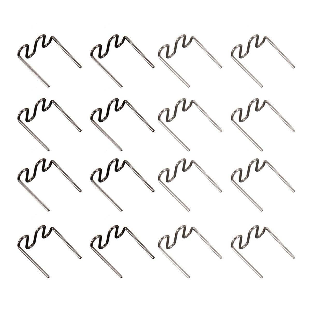 500pcs Plastic Repair Machine Welding Hot Stapler Pre Cut Waves Staple 0.6mm/0.8mm Big Waves