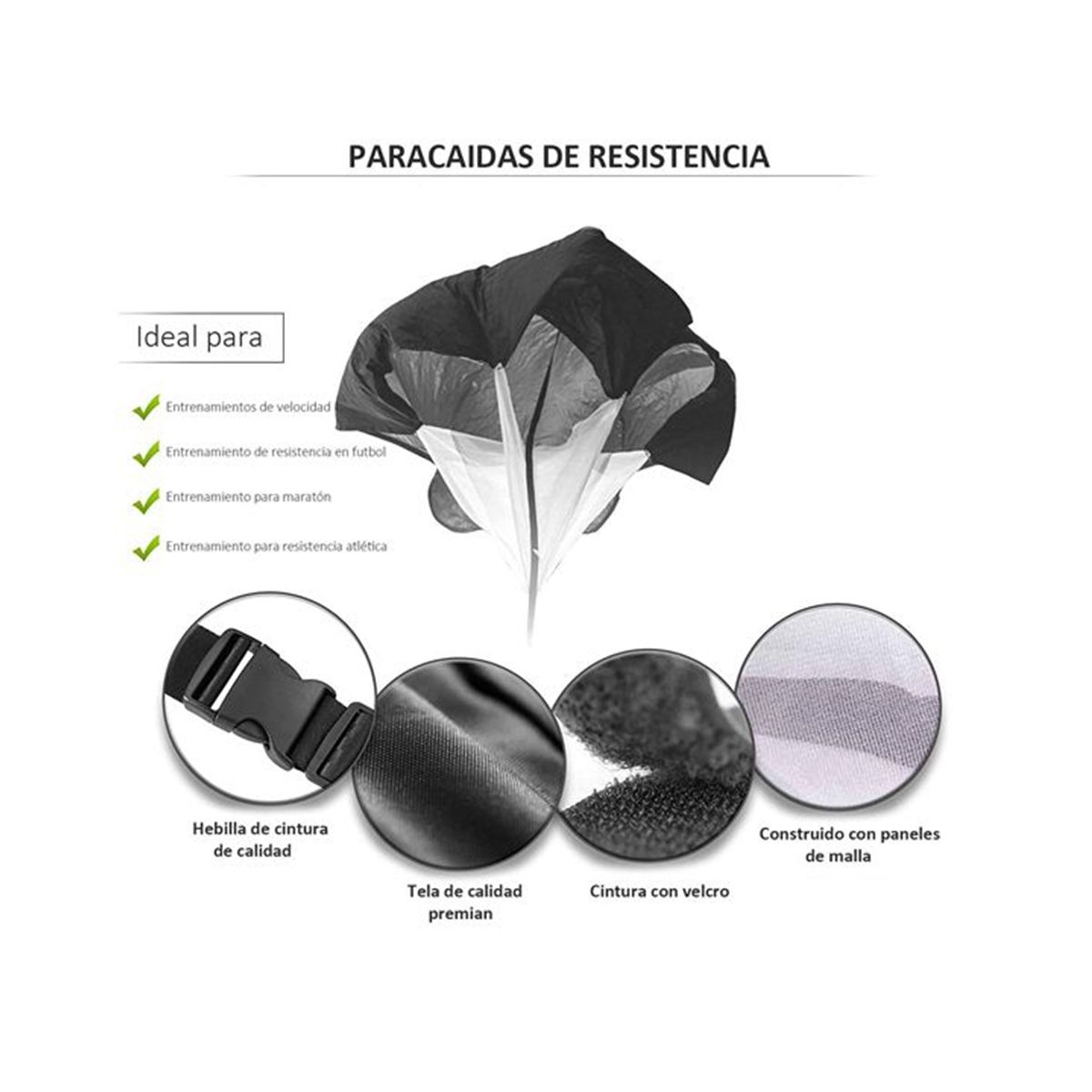 Soccer Training Resistance Parachute Power Speed Training