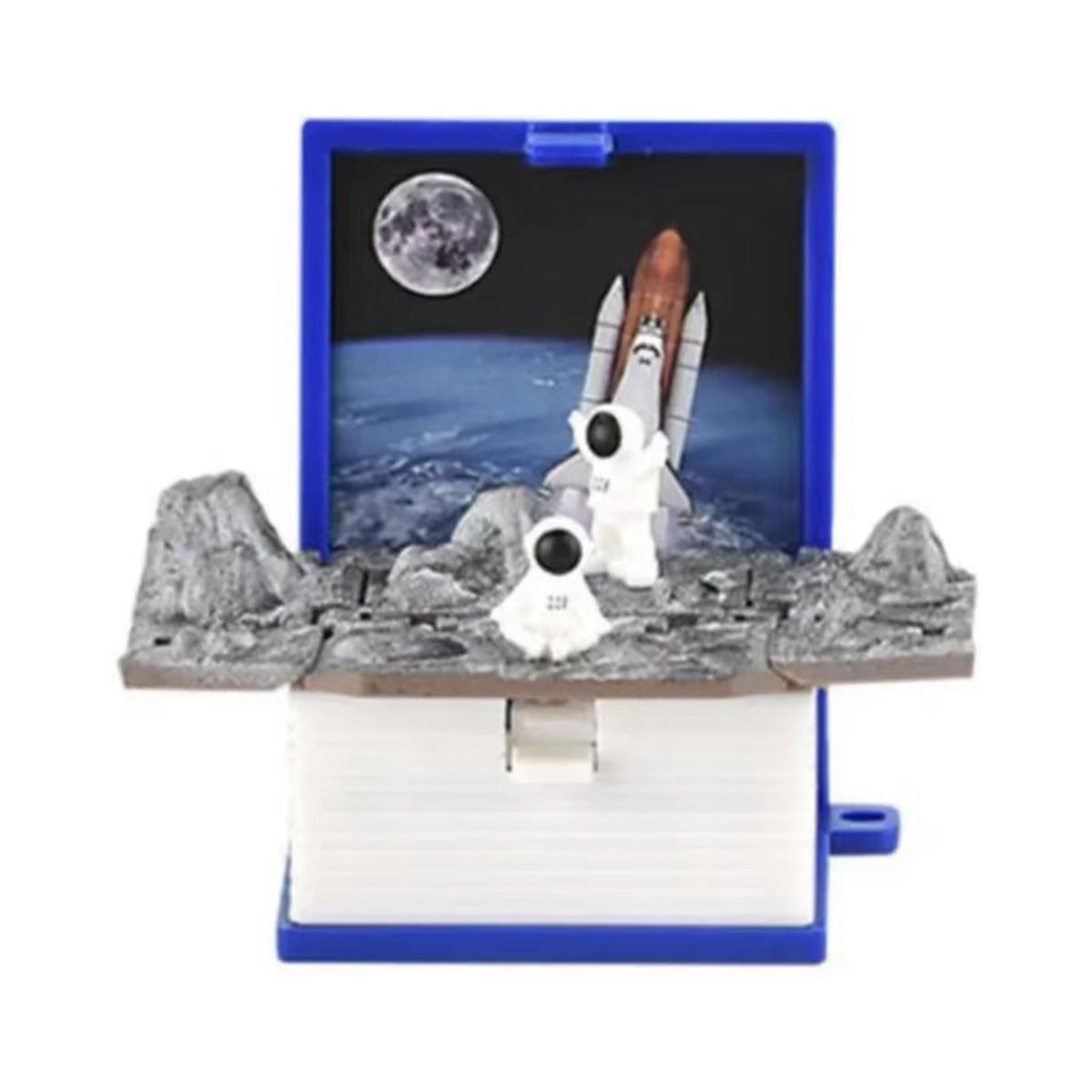 Folding Book Keychain Sports Theme Basketball Field Book Keychain Pendant Decor
