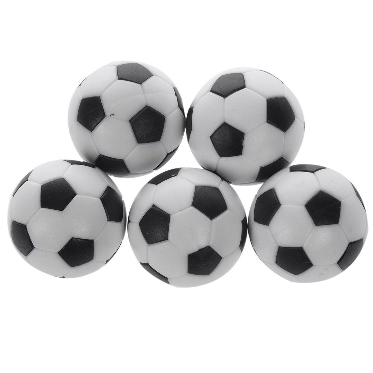 5x Plastic 32mm Soccer Indoor Table Football Ball Rep
