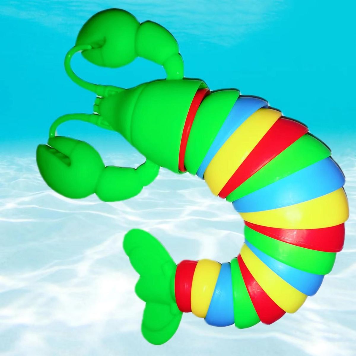 Decompression Toy Anti-Stress Decompression Crawfish Green