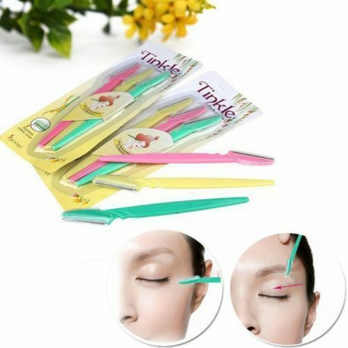 Three Pieces Of Re-usable Eye Brow Razors