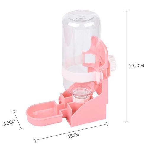 Pet Parrots Birds Drinker Pigeon Rabbit Drinking Water Feeder Bowl Cat Dog Cage Hanging Water Dispenser Device Pet Product