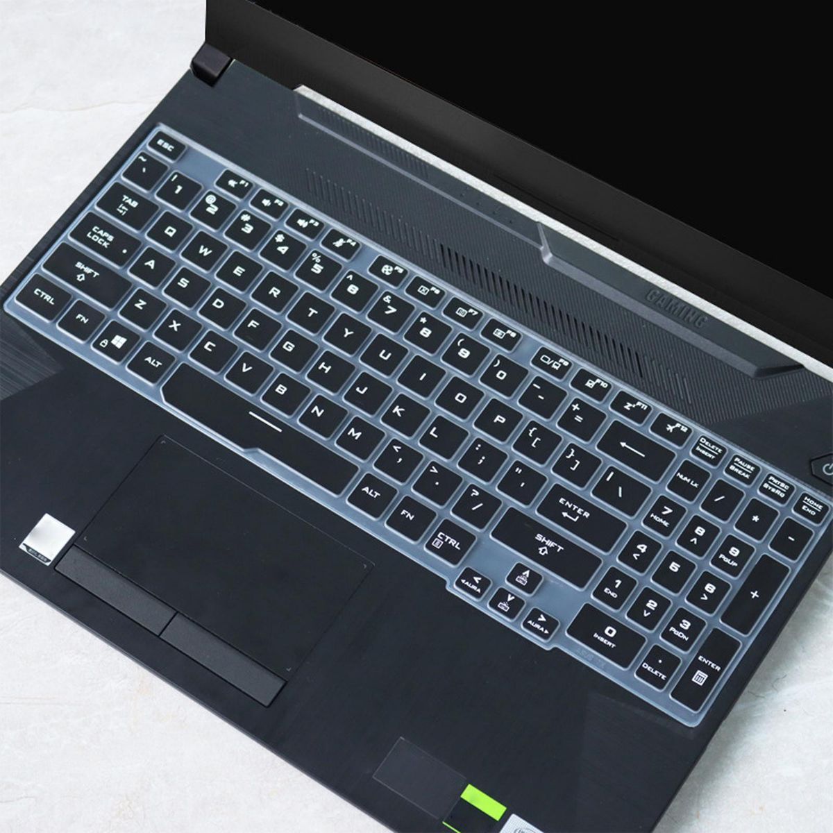 Keyboard Protector Skin Waterproof Keyboard Cover For ASUS Black