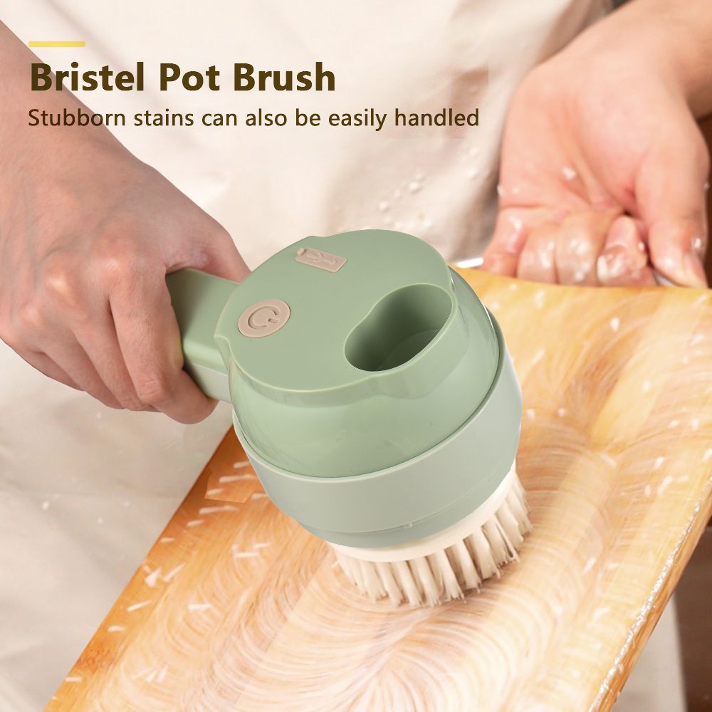 Vegetable Chopper 4 In 1 Handheld Electric Food Chopper Set