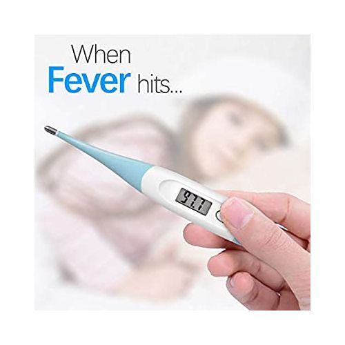 Digital Thermometer With Automatic Alarm And Flexible Probe