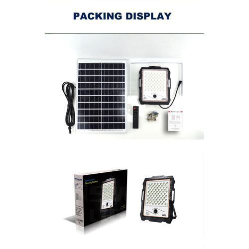100watts Outdoor Solar Flood Light With CCTV Camera
