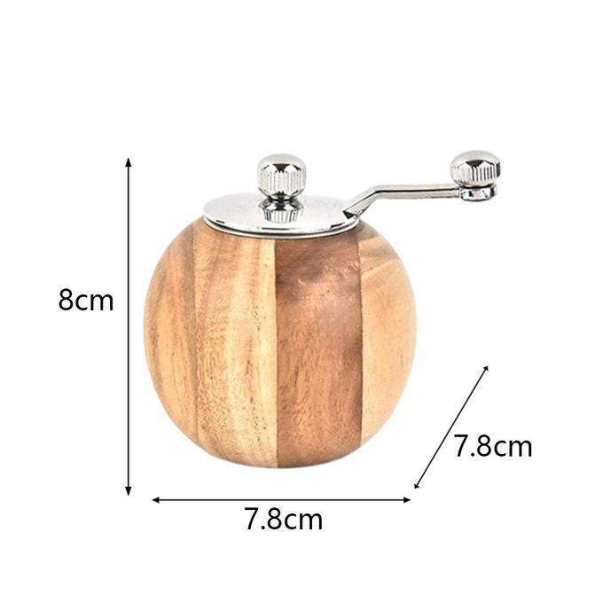 Portable Pepper Grinder Kitchen Tool Hand Grinder For Outdoor Camping