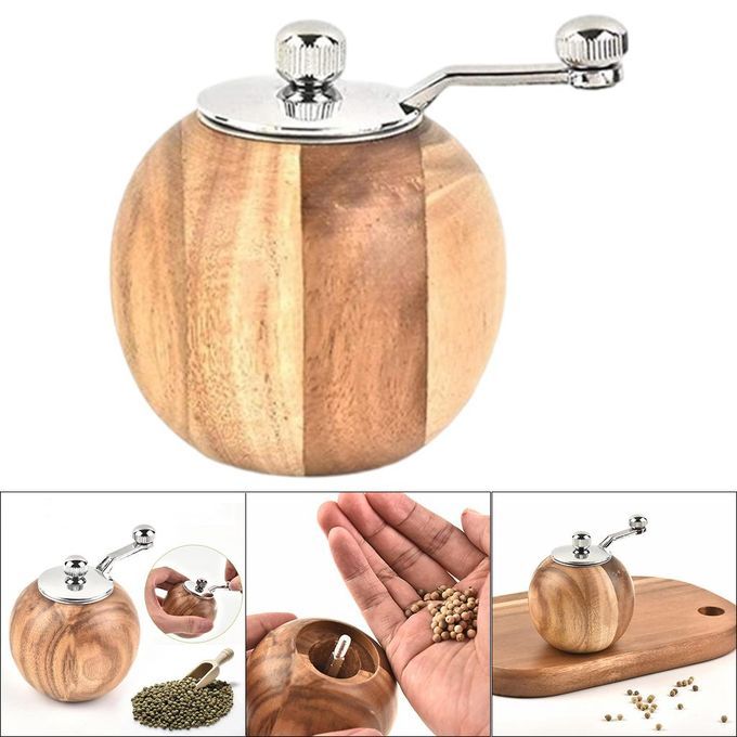 Portable Pepper Grinder Kitchen Tool Hand Grinder For Outdoor Camping