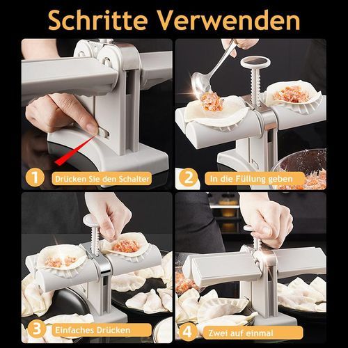 Cooking Meatball Making Tool Double Head Dumpling Maker