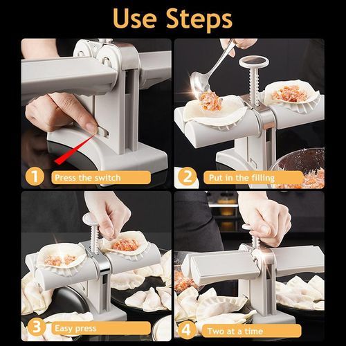 Cooking Meatball Making Tool Double Head Dumpling Maker